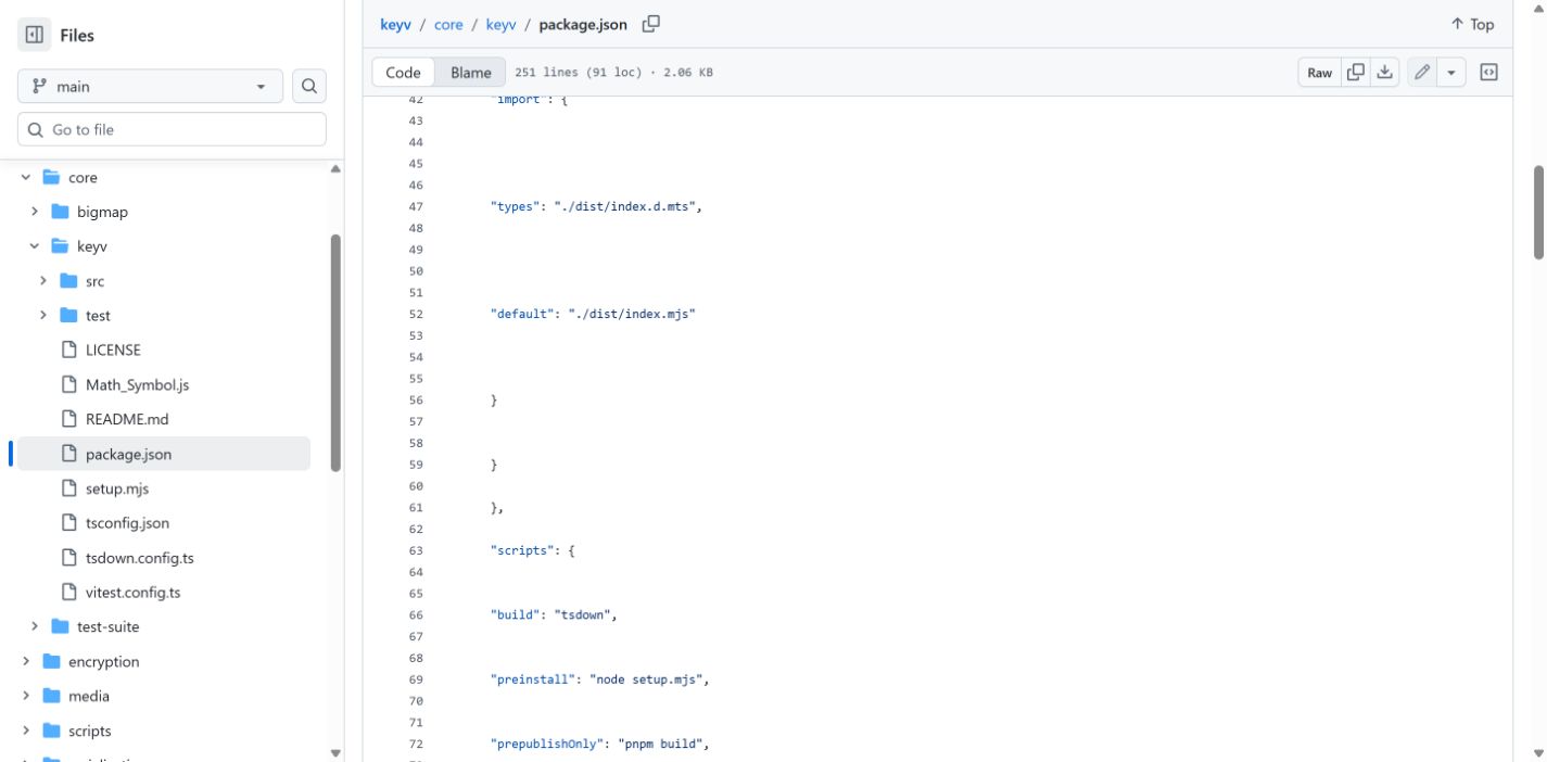 Коммит ee2681a с сообщением release v6.0.0 в официальном репозитории Keyv